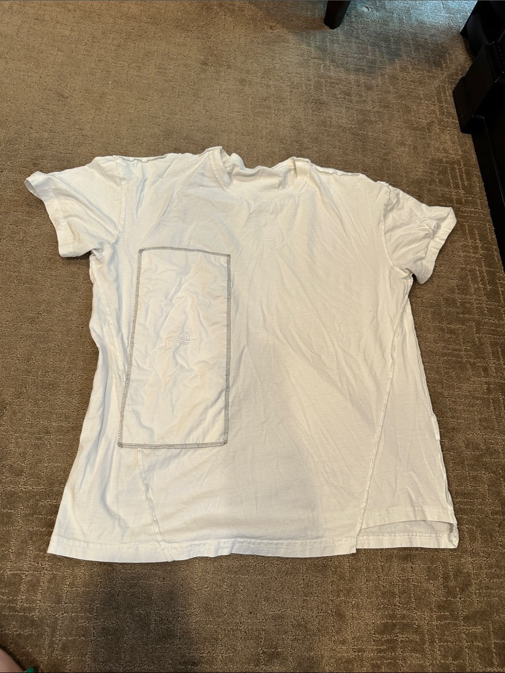 A Cold Wall White Logo T-Shirt